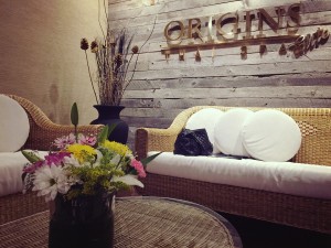 origins thai spa elite closeup waiting room